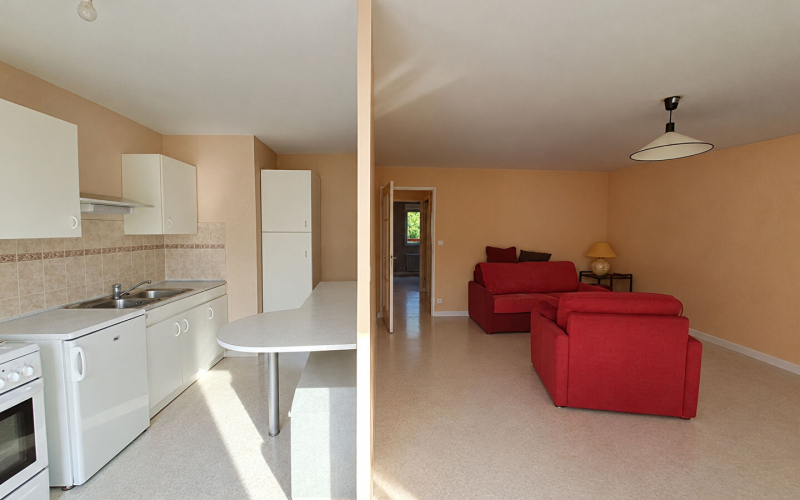 
Appartement T3 (71 m2) Liffré Centre !
 - Photo 2
