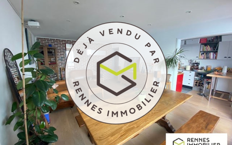
VENDU- Appartement Rennes 4 pièces 87.76 m²
 - Photo 1
