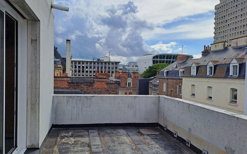 
Rennes gare appartement  T6 Duplex , dernier étage - terrasse, d'environ 132m2
 - Photo 4