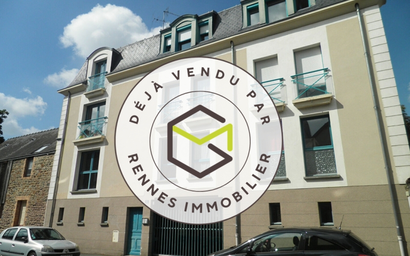 
VENDU - Rennes centre Thabor bel appartement de  2 pièces en dernier étage
 - Photo 1
