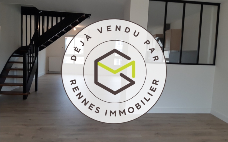 
VENDU- Hyper-centre de Rennes superbe appartement  T 6 de 101.75 m2
 - Photo 1