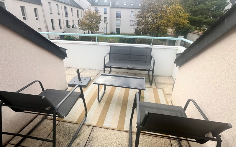 
Appartement Saint Grégoire centre 45 m2  environ et terrasse.
 - Photo 15