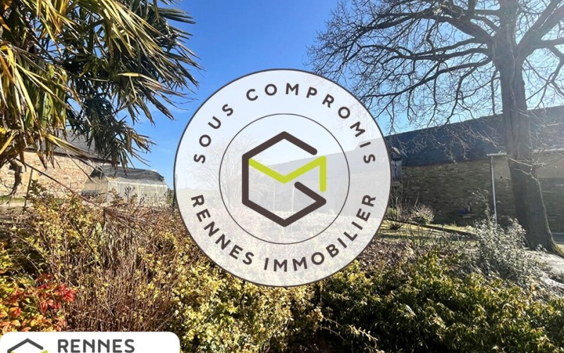 
Acigné, à moins de 2 km du bourg, Corps de ferme a rénover et bâtiments
 - Photo 1