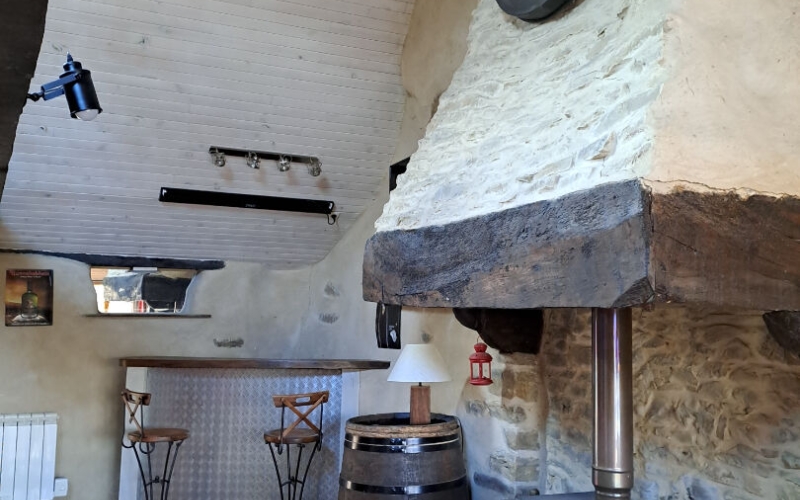 
Maison atypique de 177m²  entre Saint Aubin du Cormier et Mecé !
 - Photo 3